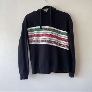 Scotch& soda black hoodie